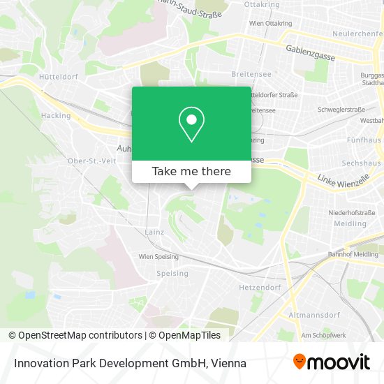 Innovation Park Development GmbH map