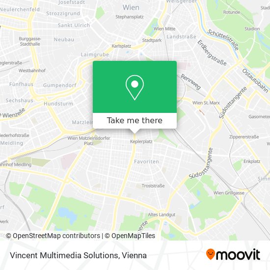 Vincent Multimedia Solutions map