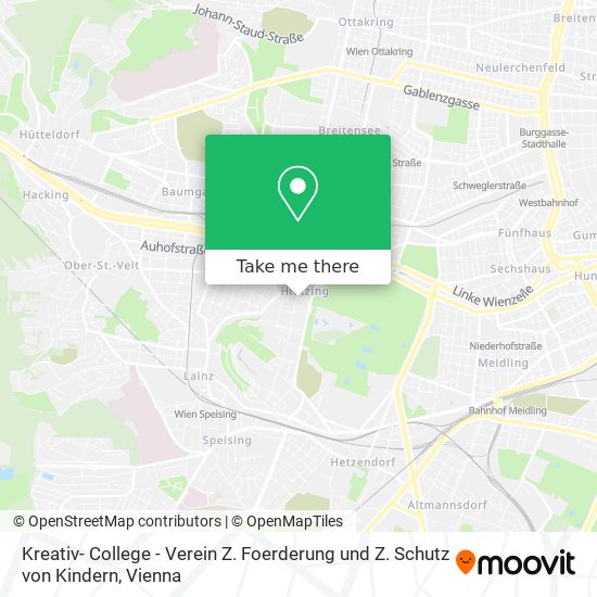 Kreativ- College - Verein Z. Foerderung und Z. Schutz von Kindern map