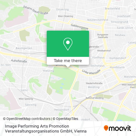 Image Performing Arts Promotion Veranstaltungsorganisations GmbH map