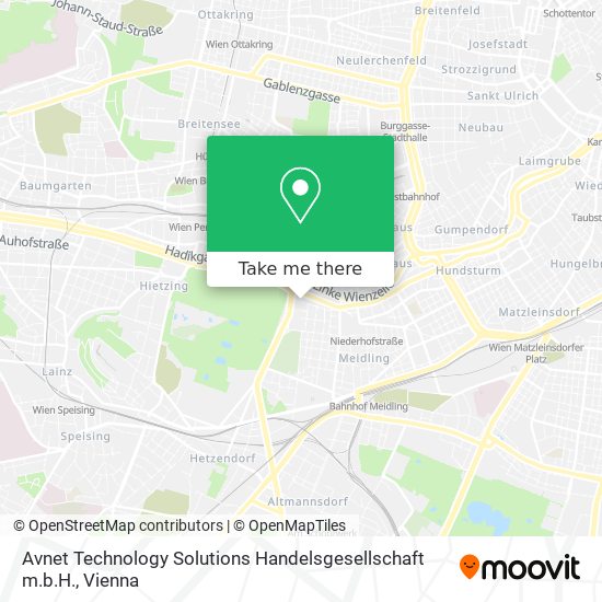 Avnet Technology Solutions Handelsgesellschaft m.b.H. map