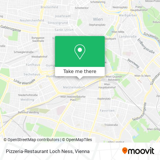 Pizzeria-Restaurant Loch Ness map