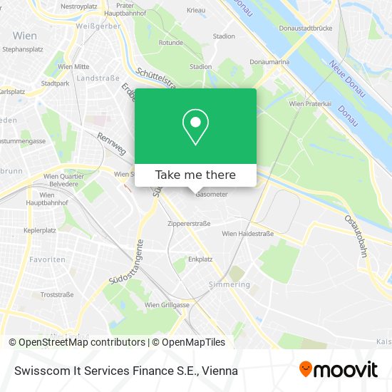 Swisscom It Services Finance S.E. map