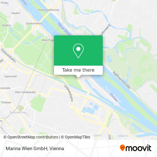 Marina Wien GmbH map