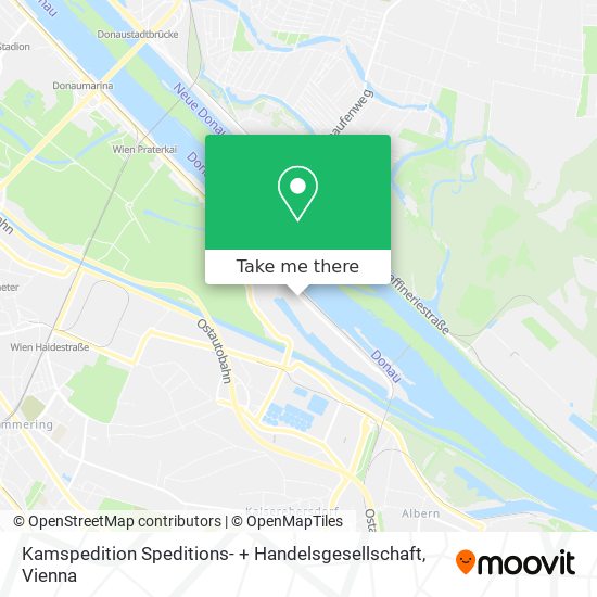 Kamspedition Speditions- + Handelsgesellschaft map