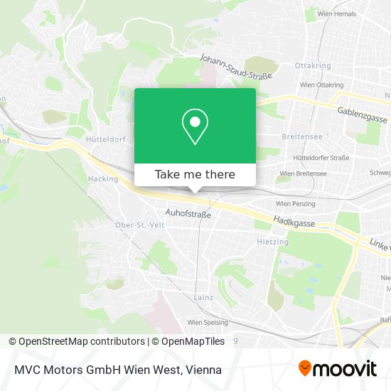 MVC Motors GmbH Wien West map