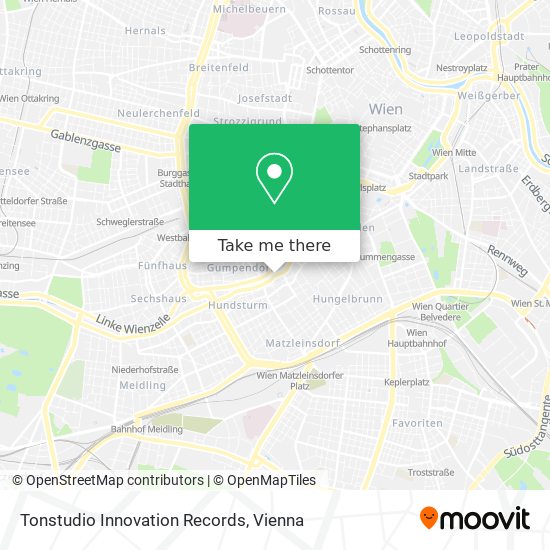 Tonstudio Innovation Records map