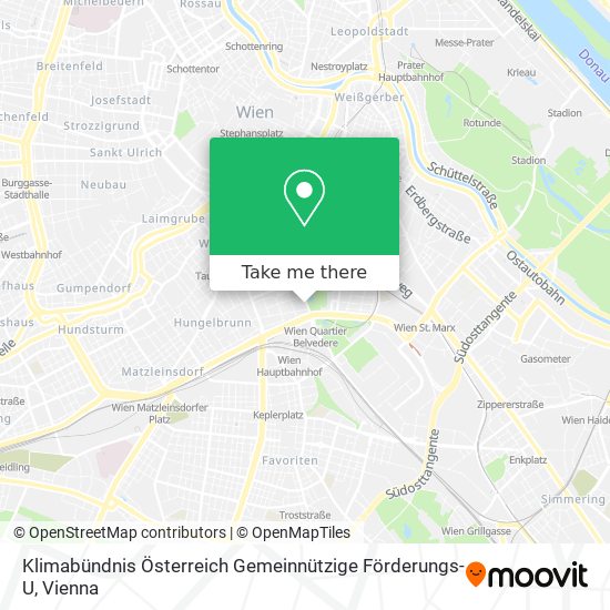 Klimabündnis Österreich Gemeinnützige Förderungs- U map