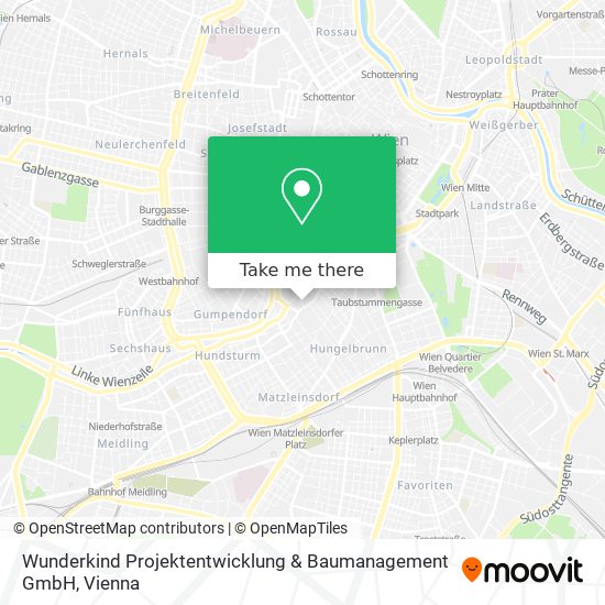 Wunderkind Projektentwicklung & Baumanagement GmbH map