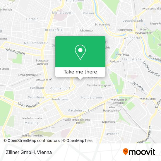 Zillner GmbH map