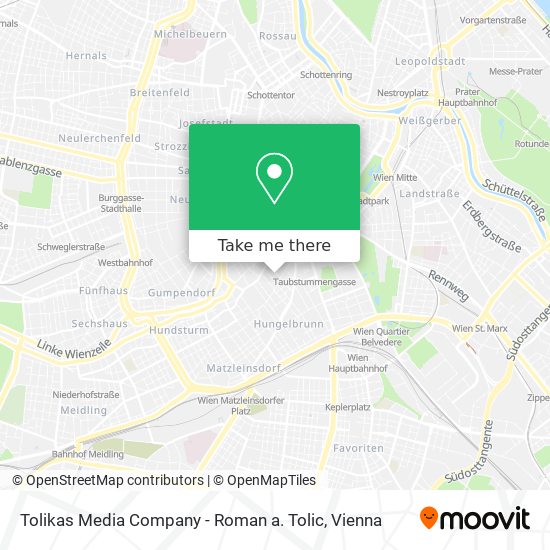 Tolikas Media Company - Roman a. Tolic map