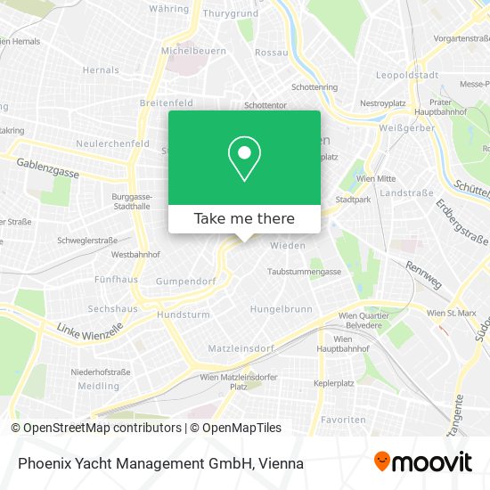 Phoenix Yacht Management GmbH map