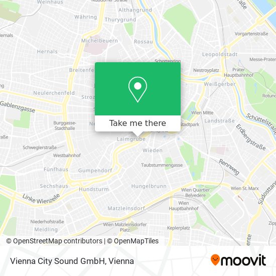 Vienna City Sound GmbH map