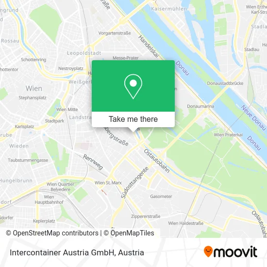 Intercontainer Austria GmbH map