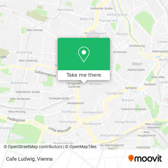 Cafe Ludwig map
