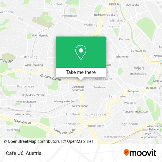 Cafe U6 map