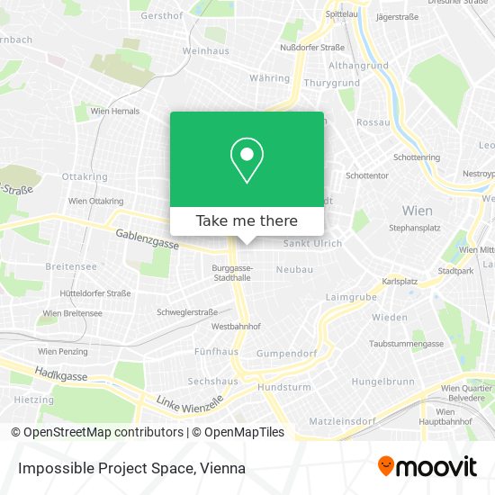 Impossible Project Space map