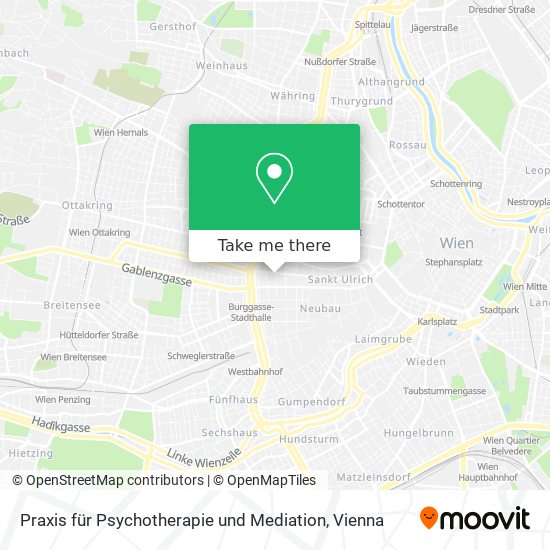 Praxis für Psychotherapie und Mediation map