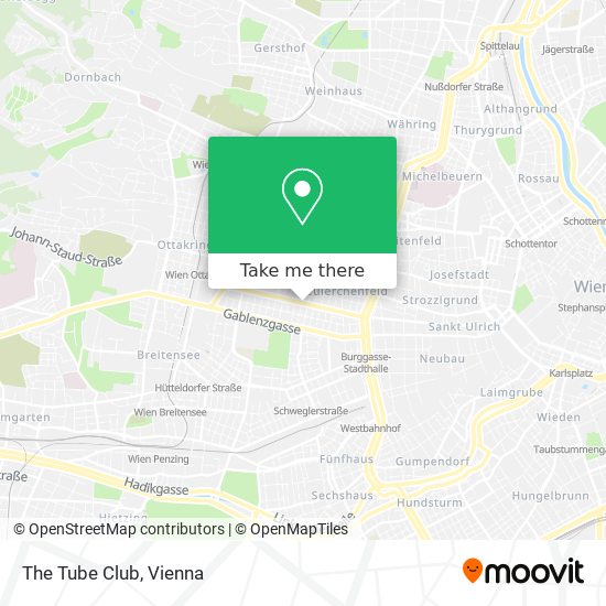 The Tube Club map