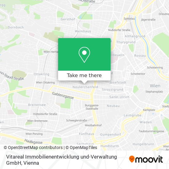 Vitareal Immobilienentwicklung und-Verwaltung GmbH map