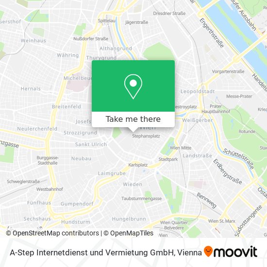 A-Step Internetdienst und Vermietung GmbH map