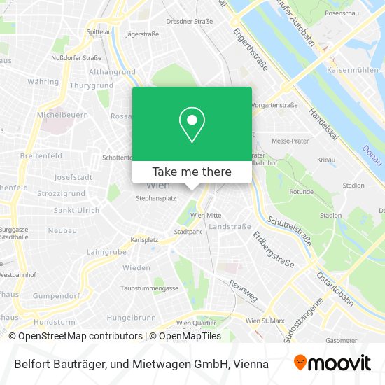 Belfort Bauträger, und Mietwagen GmbH map