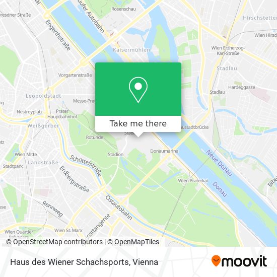Haus des Wiener Schachsports map