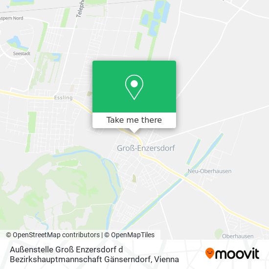 Außenstelle Groß Enzersdorf d Bezirkshauptmannschaft Gänserndorf map