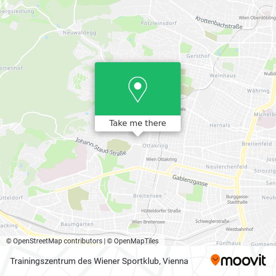 Trainingszentrum des Wiener Sportklub map