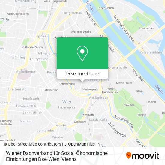 Wiener Dachverband für Sozial-Ökonomische Einrichtungen Dse-Wien map