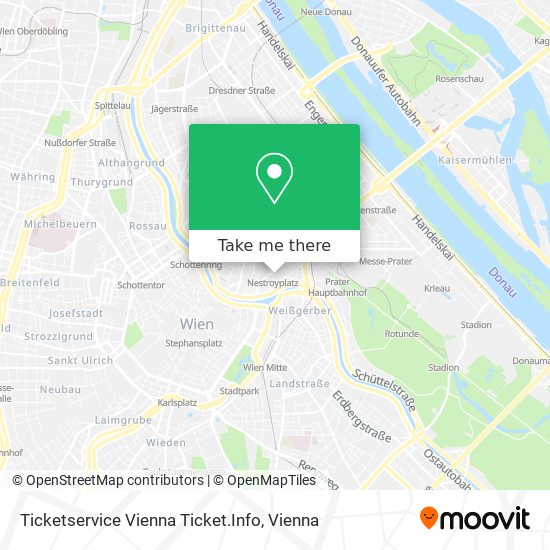 Ticketservice Vienna Ticket.Info map