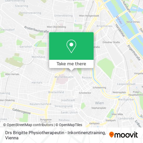 Drs Brigitte Physiotherapeutin - Inkontinenztraining map