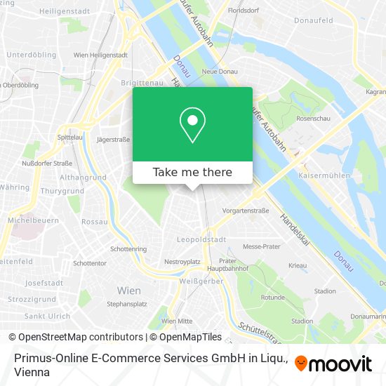 Primus-Online E-Commerce Services GmbH in Liqu. map