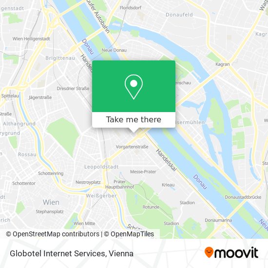 Globotel Internet Services map