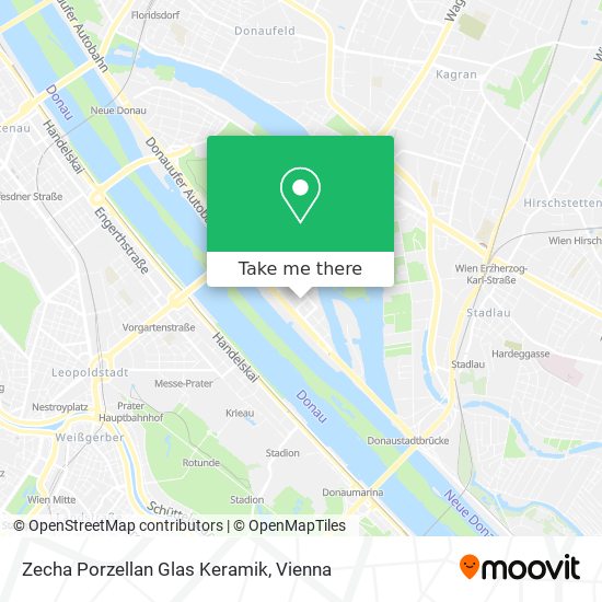 Zecha Porzellan Glas Keramik map