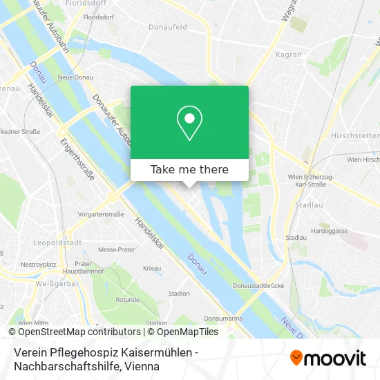 Verein Pflegehospiz Kaisermühlen - Nachbarschaftshilfe map