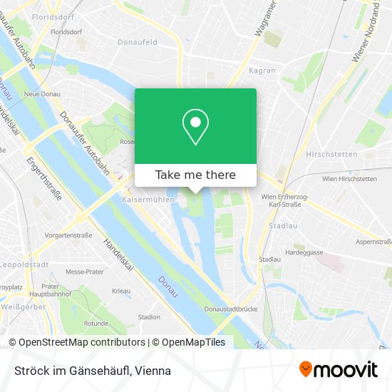 Ströck im Gänsehäufl map