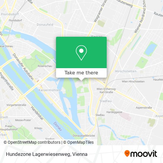 Hundezone Lagerwiesenweg map