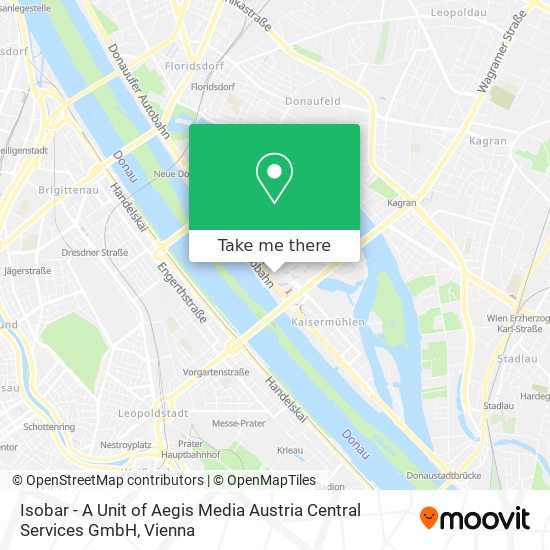 Isobar - A Unit of Aegis Media Austria Central Services GmbH map