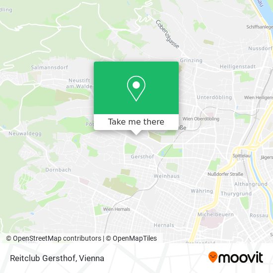 Reitclub Gersthof map