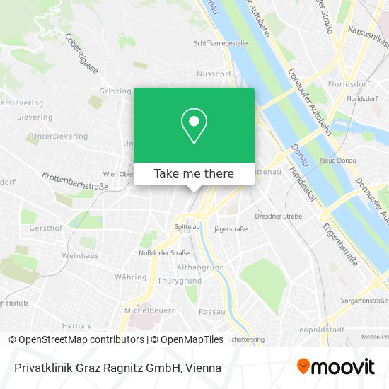Privatklinik Graz Ragnitz GmbH map