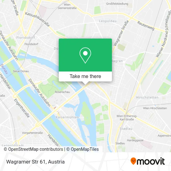 Wagramer Str 61 map