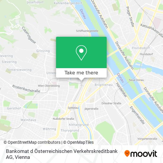 Bankomat d Österreichischen Verkehrskreditbank AG map