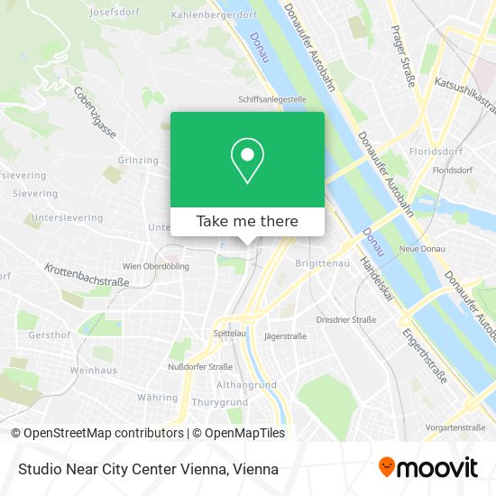 Studio Near City Center Vienna map