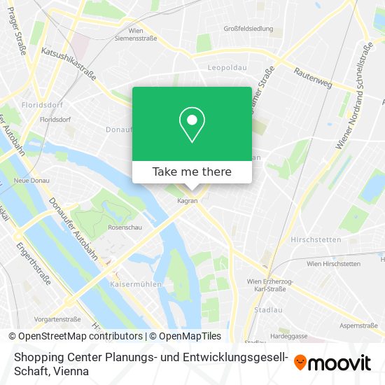 Shopping Center Planungs- und Entwicklungsgesell- Schaft map