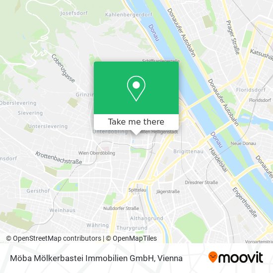 Möba Mölkerbastei Immobilien GmbH map