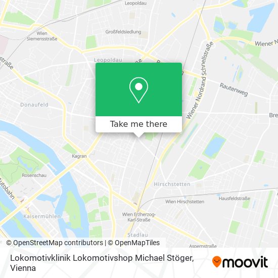 Lokomotivklinik Lokomotivshop Michael Stöger map