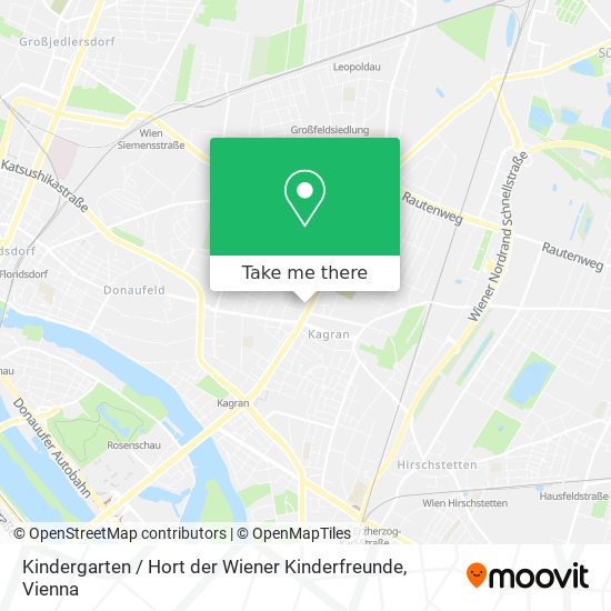 Kindergarten / Hort der Wiener Kinderfreunde map