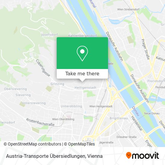 Austria-Transporte Übersiedlungen map