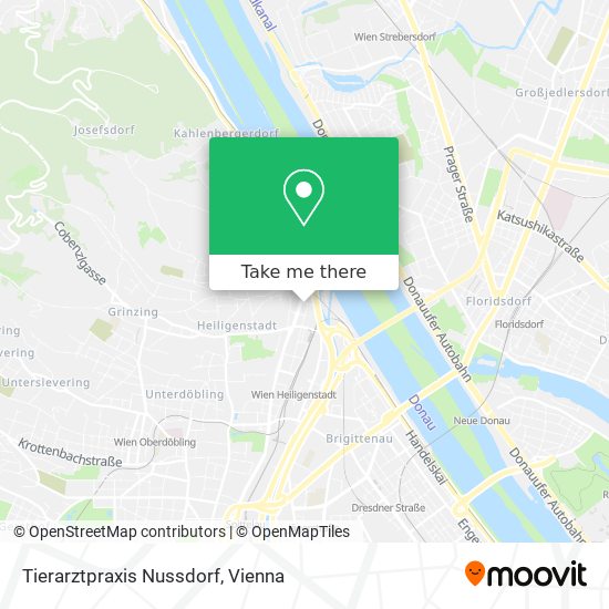 Tierarztpraxis Nussdorf map